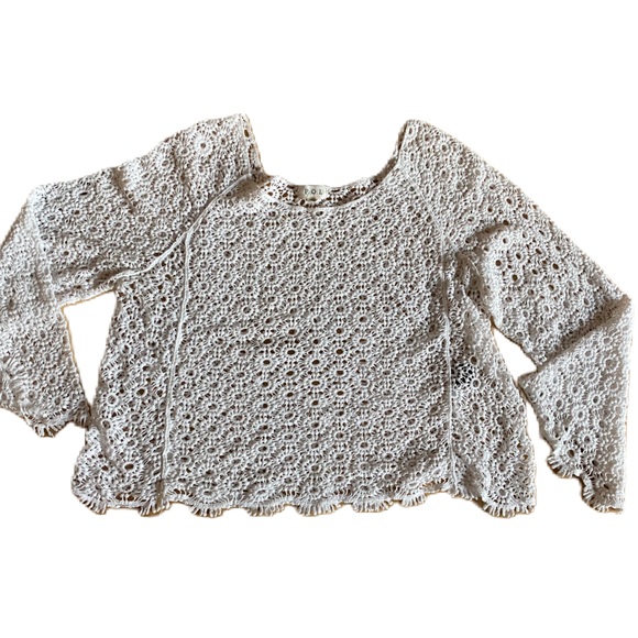 POL white sweater. Size m/l - Picture 1 of 5